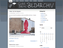Tablet Screenshot of claus-bach.net